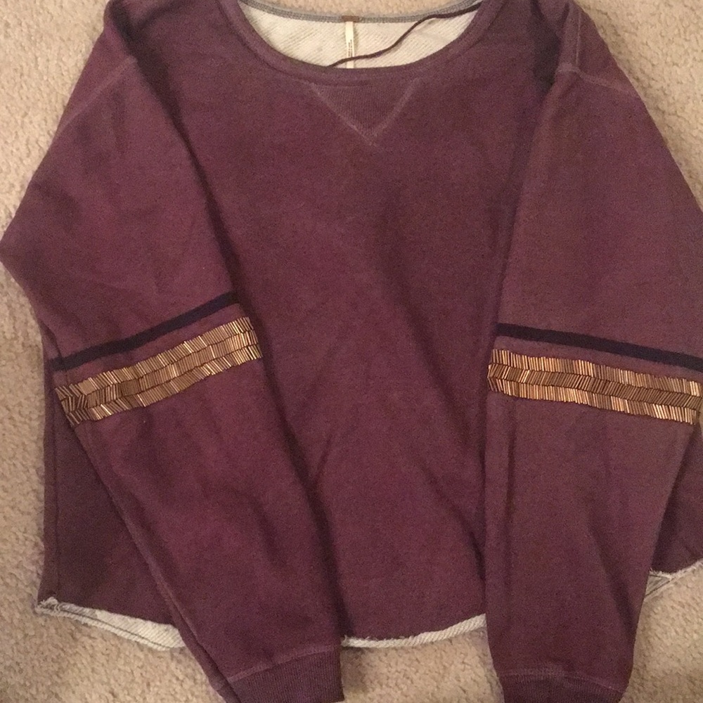 Free people crop sweater